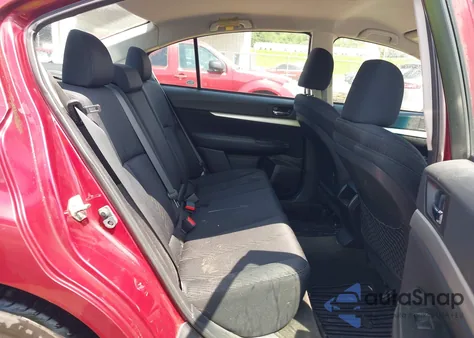 2012 Subaru Legacy 2.5I Premium from USA, damaged, VIN 4S3BMBC63C3027155